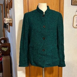 Talbots Green Jacket - Women’s Size 12